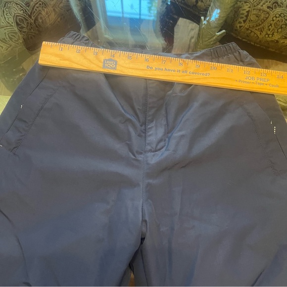 Lands End Youth Squall Grow-A-Longs Ski Snow Pants Blue Sz 12 Flex Knee Zip Leg - Picture 12 of 12